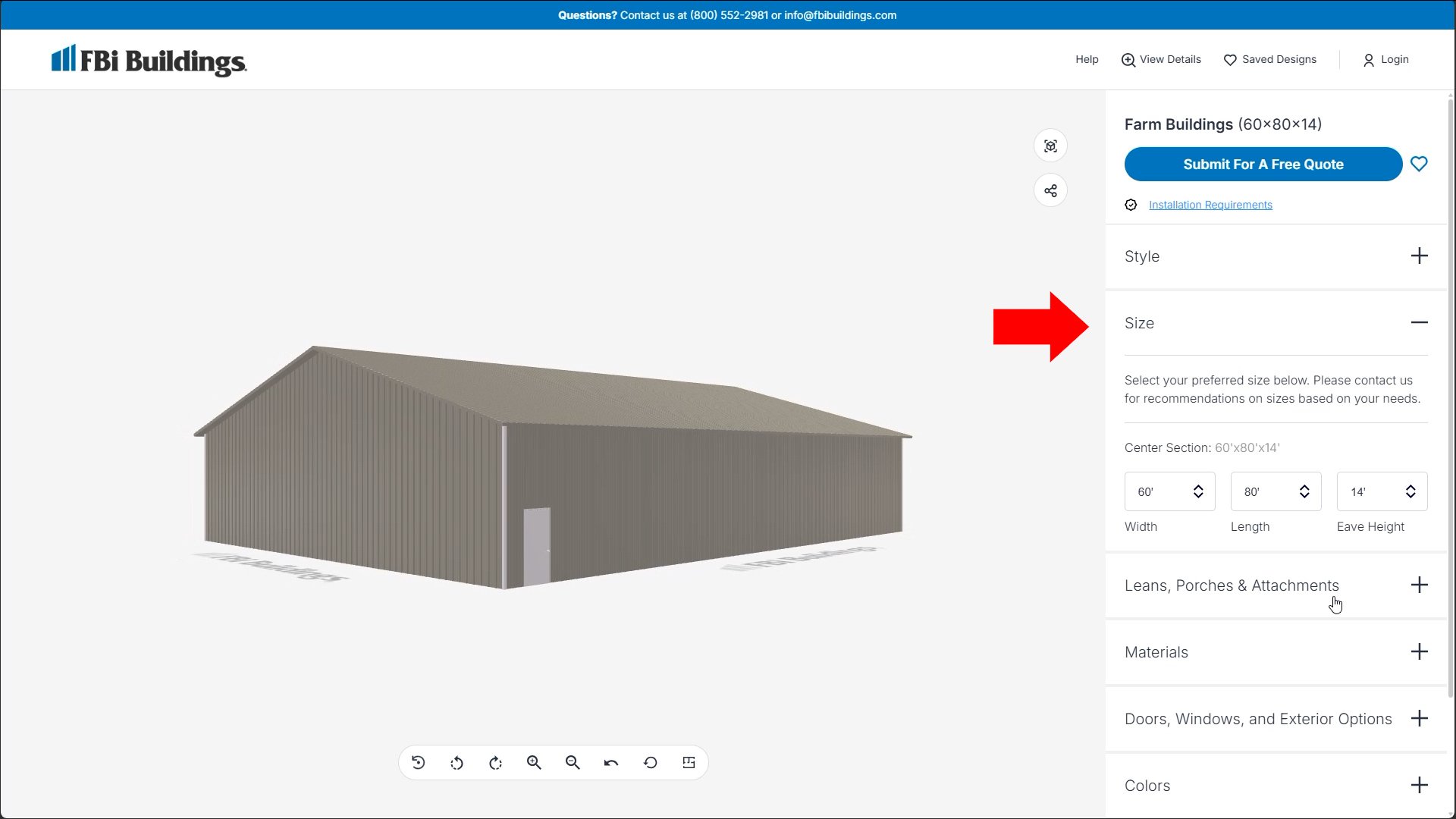 Design Your Own Pole Barn_Step 1_Building Dimensions