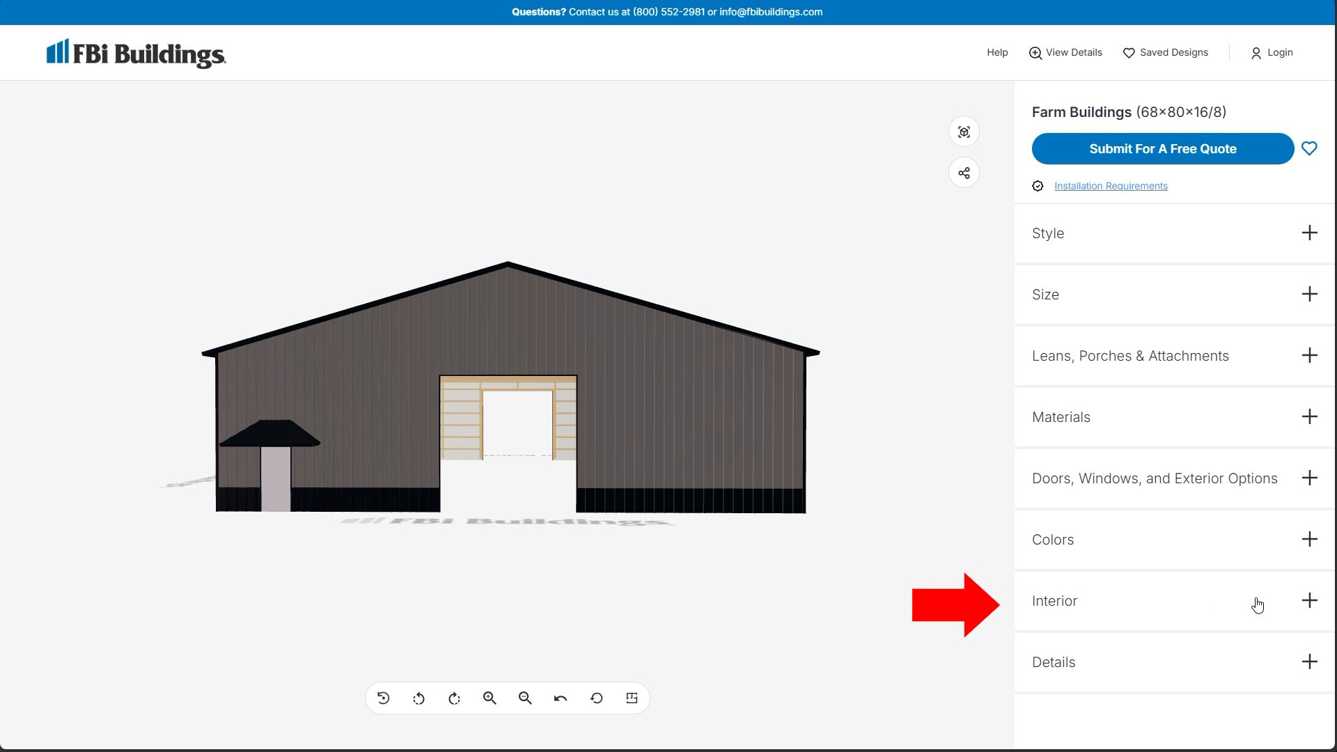 Design Your Own Pole Barn_Step 6_Interior