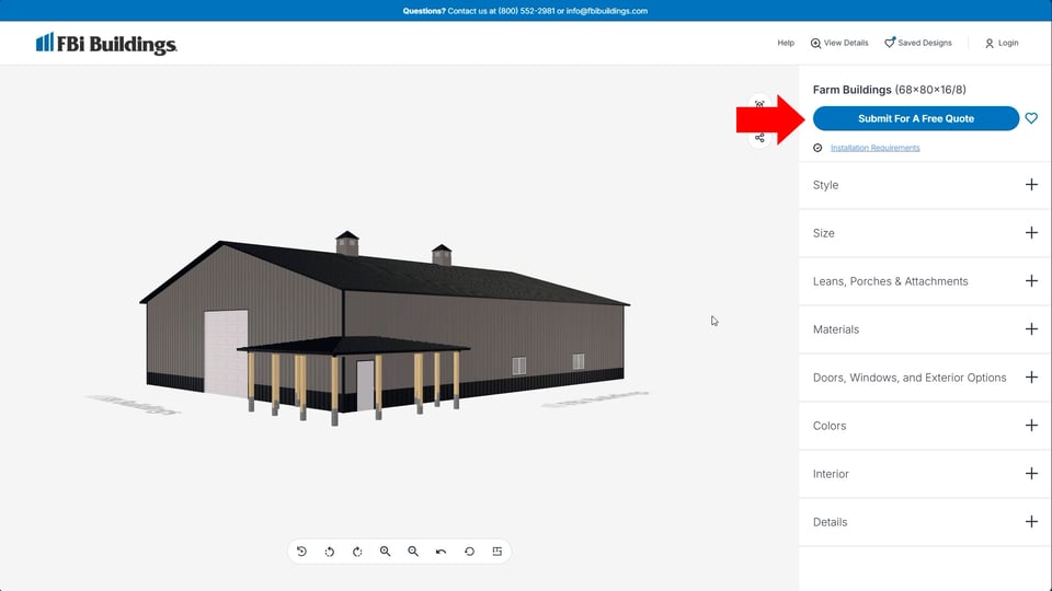 Design Your Own Pole Barn | FBi Buildings