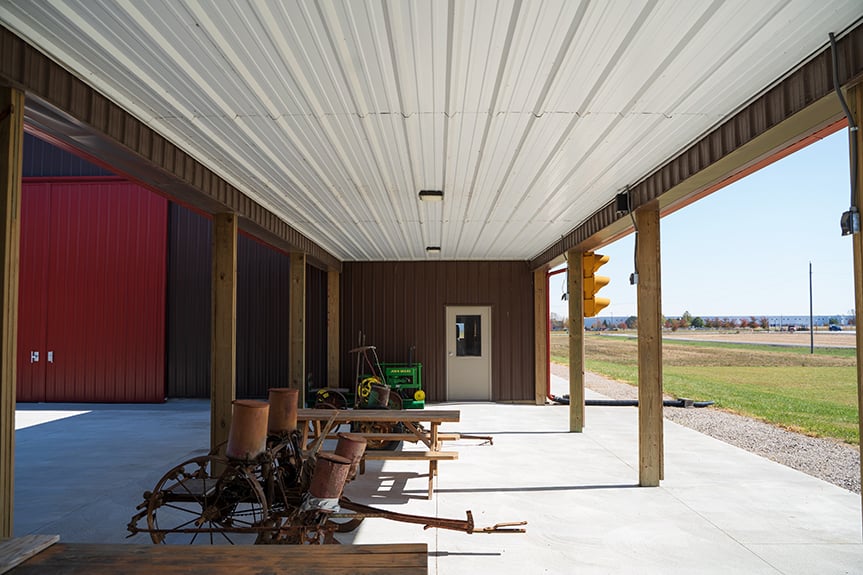 Fred Linville_Pole Barn Addition_Building Detail Image_732x575