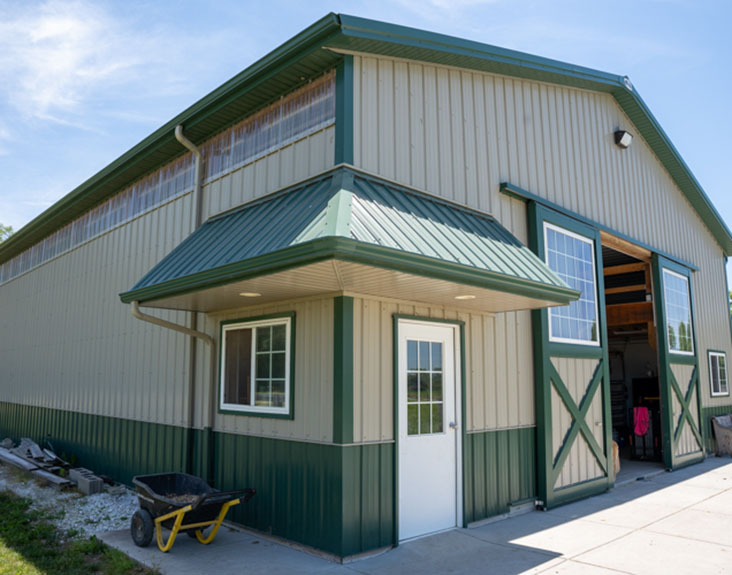 4-H Livestock Barn | Clarks Hill, IN | FBi Buildings
