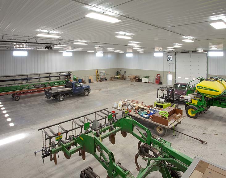 Multipurpose Farm Storage Building | Walnut, Illinois | FBi Buildings