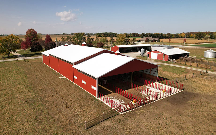 Schaffer Cattle Building_Ag_Building Detail Image_732x575